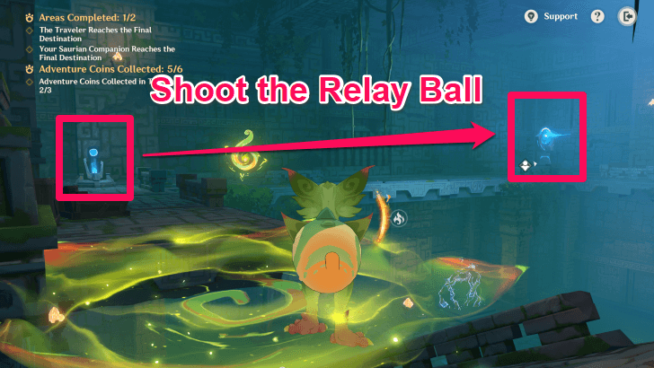 Swinging Across Narrow Passes Step 10