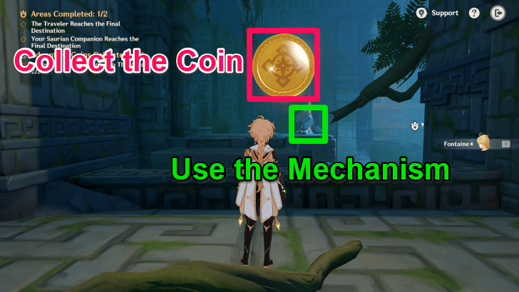 Swinging Across Narrow Passes Step 11