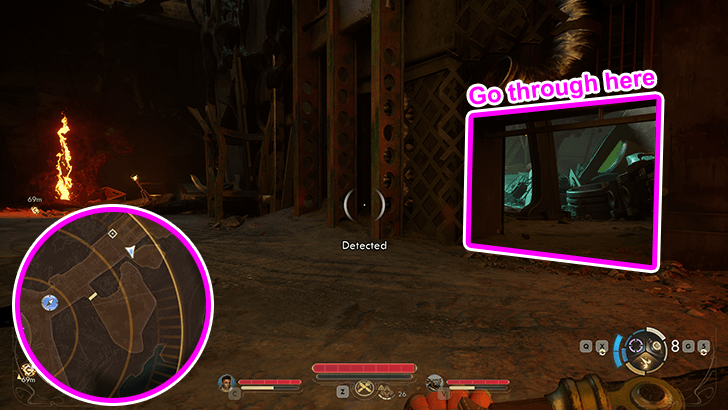 1 - Reach the Debris Area