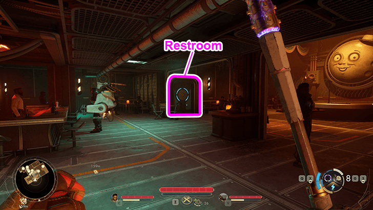 3 - Door to 2nd Choice Restroom