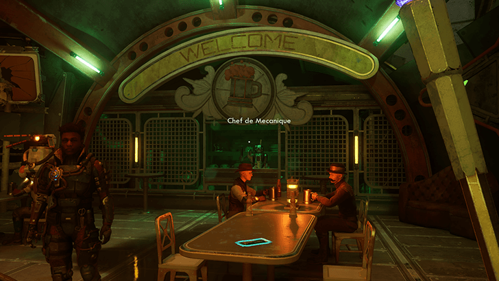 5 - Go to Chef de Mechanique