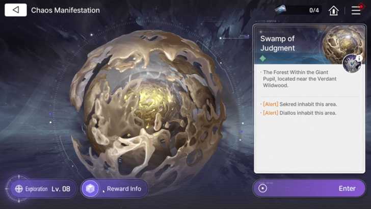 Swamp of Judgment Chaos Manifestation