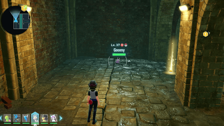 Goomy in Lumiose Sewers