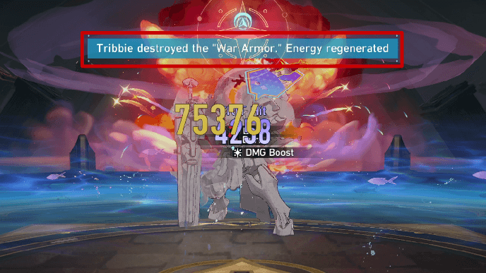 Honkai Star Rail - MoC Version 3.6 Stage 4 - Destroy War Armor For Energy