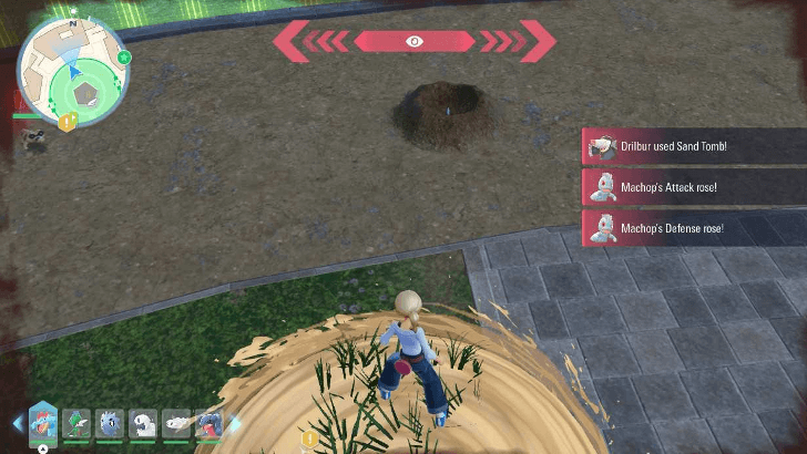 Gible Hole in Wild Zone 8