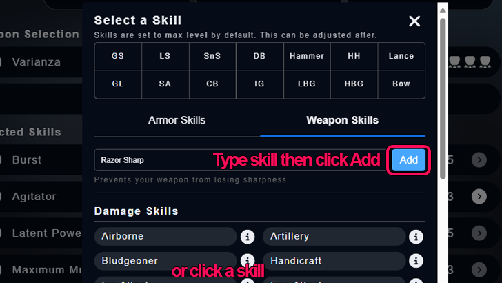 Search by Skill Name