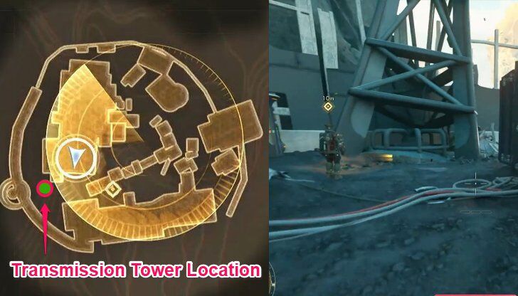 Wrecked Transmission Location