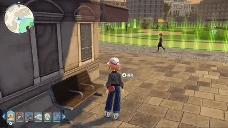 Bench Northwest of Wild Zone 8