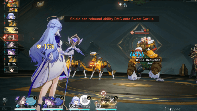 Star Rail - Memory of Chaos Stage 12 - Bring Shields To Counter Sweet Gorilla