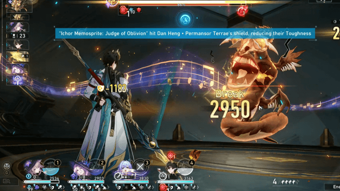 Star Rail - Memory of Chaos Stage 12 - Use Shields Against Judge of Oblivion