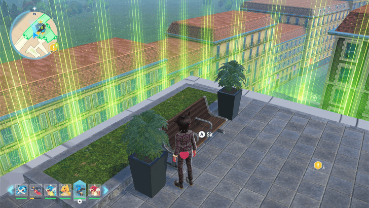 Wild Zone 18 Rooftop Bench