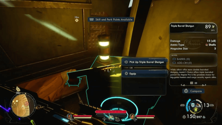 Outer Worlds 2 Tripe Barrel Shotgun