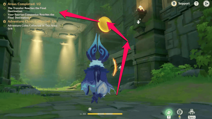 Genshin - Gazing Into Shadowed Chambers Step 5