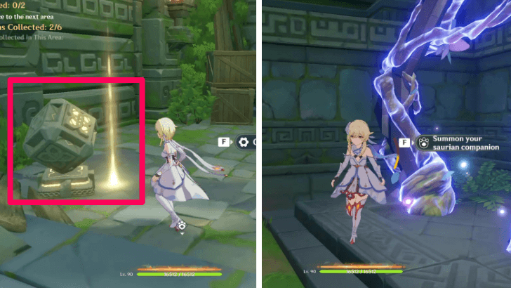 Genshin - Gazing Into Shadowed Chambers Step 4