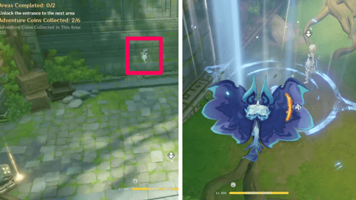 Genshin - Gazing Into Shadowed Chambers Step 3