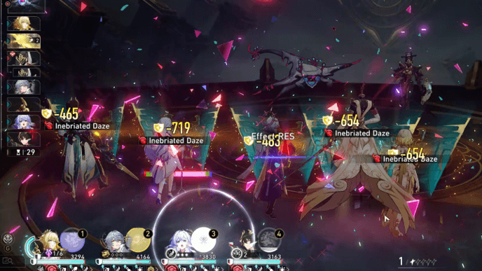 Star Rail - Memory of Chaos Stage 11 - Focus on Lady of Crashing Waves and Servant of Tides