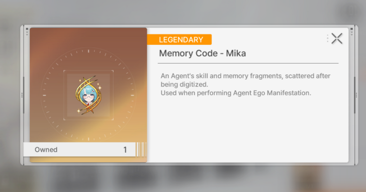 Chaos Zero Nightmare - Memory Code