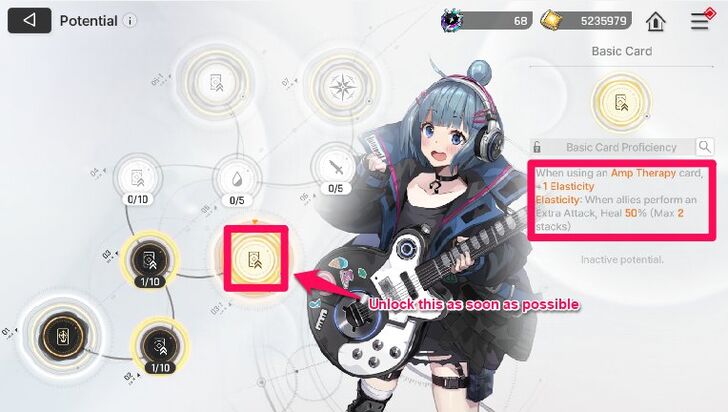 Chaos Zero Nightmare - Nia Potential 3-1