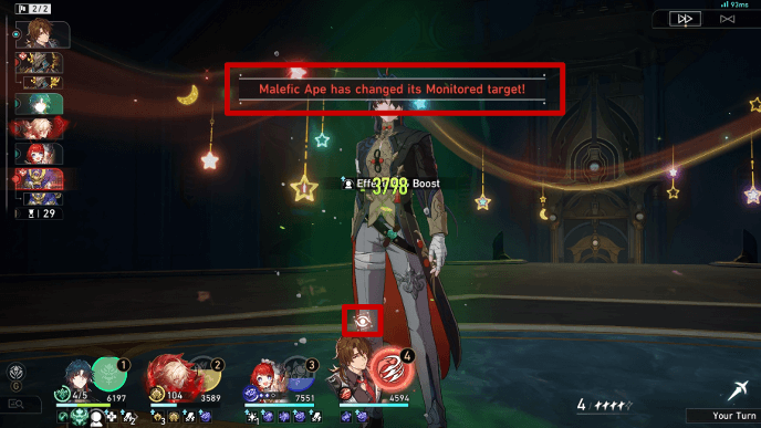 Honkai Star Rail - MoC Version 3.6 Stage 8 - Beware of the Malefic Ape