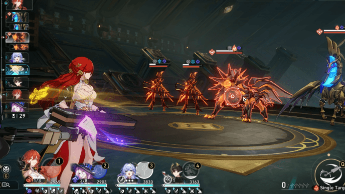 Star Rail - Memory of Chaos Stage 10 - Take Out Archers of the Dark Sun