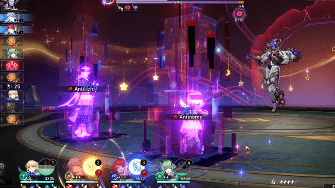 Star Rail - Memory of Chaos Stage 10 - Avoid Using Ultimate in Antimony State