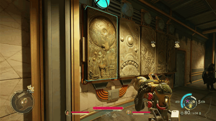 Mural Fragment - The Dream of the Stars 1 Location