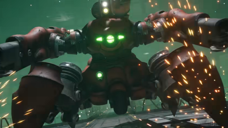 FF7 Remake Crab Warden