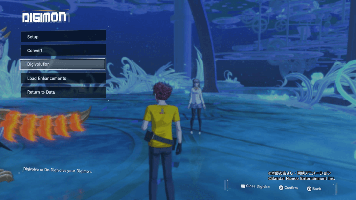 Open Digivolution in Digivice