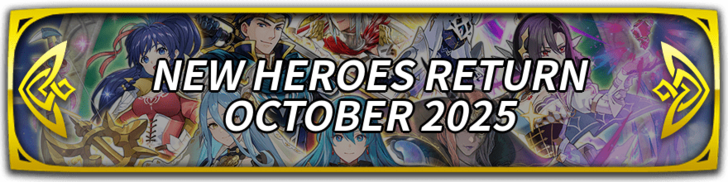 New Heroes Return October 2025 Banner