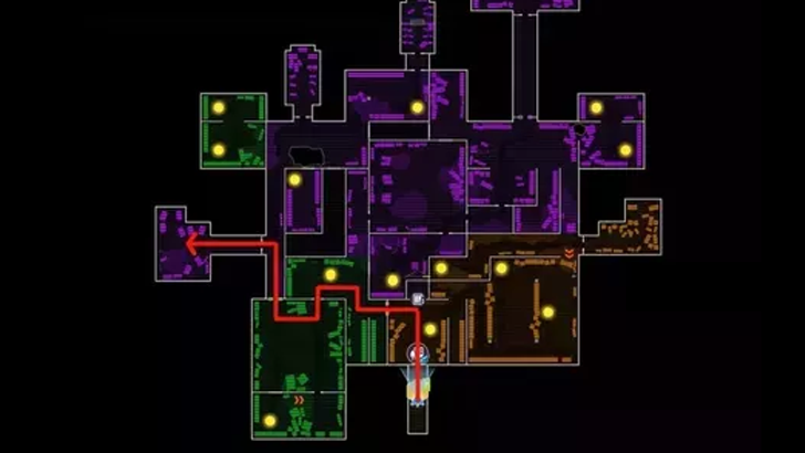 Head to the Western Purple Beldum Room