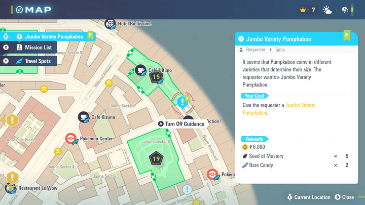 Jumbo Variety Pumpkaboo Map Location