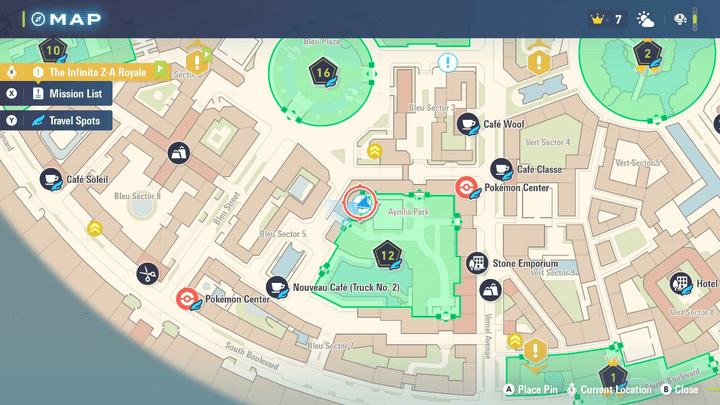 A Chilling Challenge Map Location