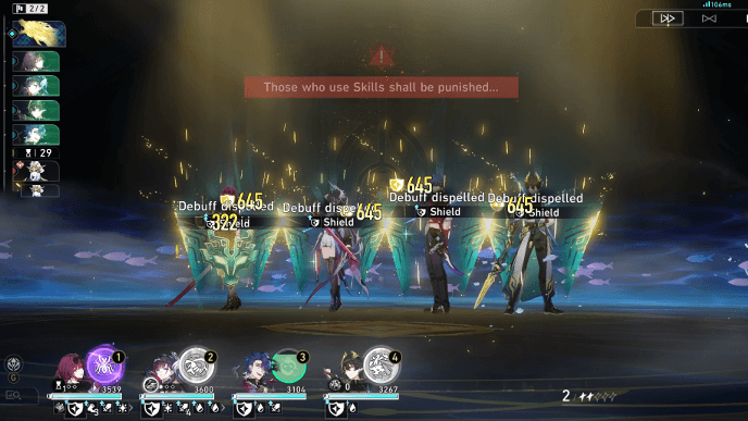 Honkai Star Rail - MoC Version 3.6 Stage 2 - Cleanse Guardian Shadow