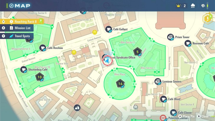 Who Messed Up the Garden? Map Location