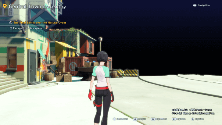 Go to Distorted Central Town