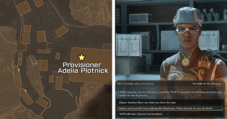 Provisioner Adelia Plotnick Map Location