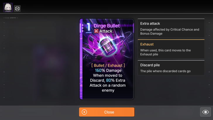 Chaos Zero Nightmare - Dirge Bullet