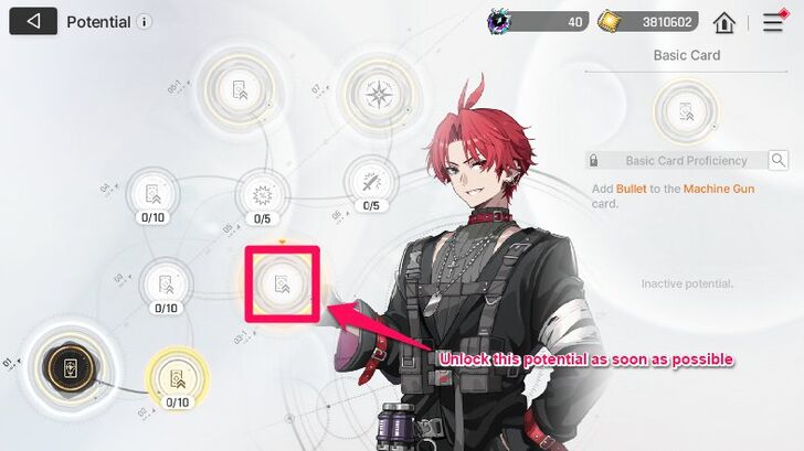 Chaos Zero Nightmare - Lucas Potential