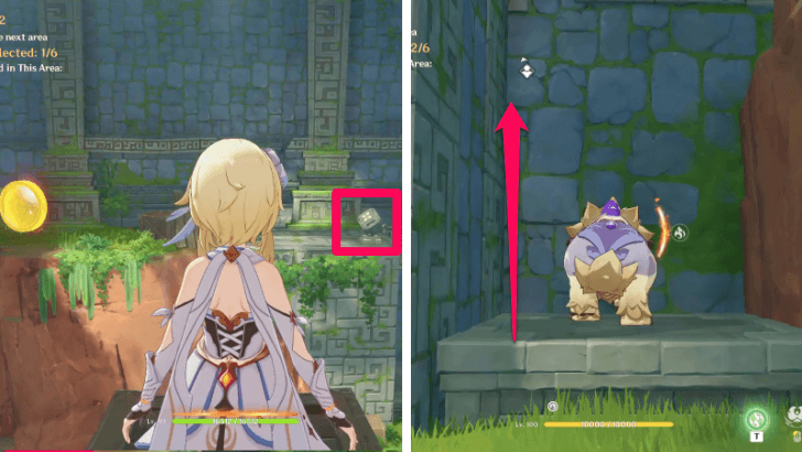 Genshin - Charging Through Immovable Rocks Step 2