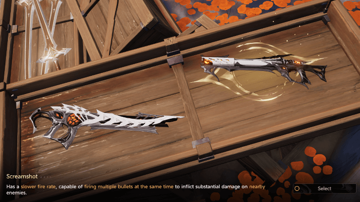 Screamshot Inside a Crate