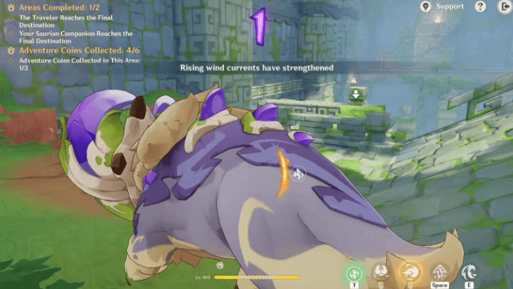 Genshin - Charging Through Immovable Rocks Step 8