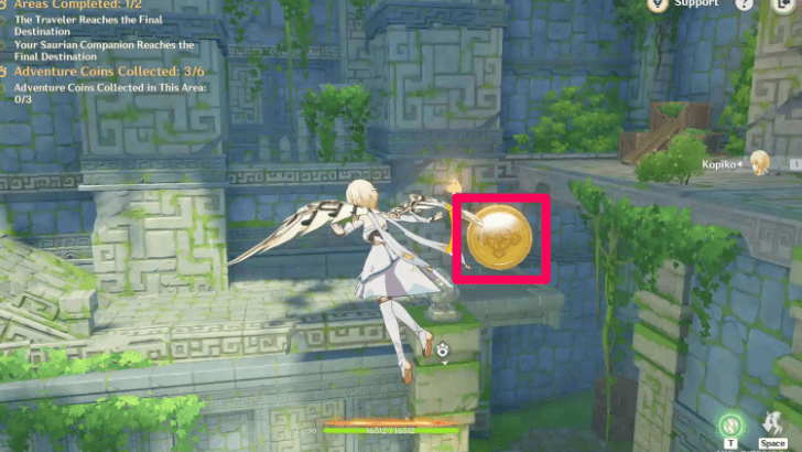 Genshin - Charging Through Immovable Rocks Step 6