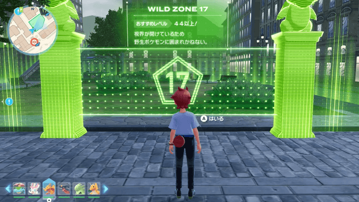 Enter Wild Zone 17