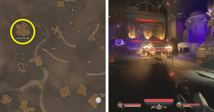 N-Ray Range Location