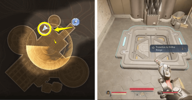 N-Ray Range Entrance