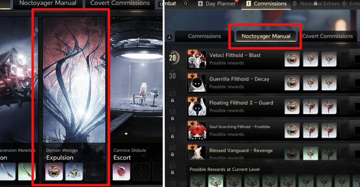 Obtain from Commissions