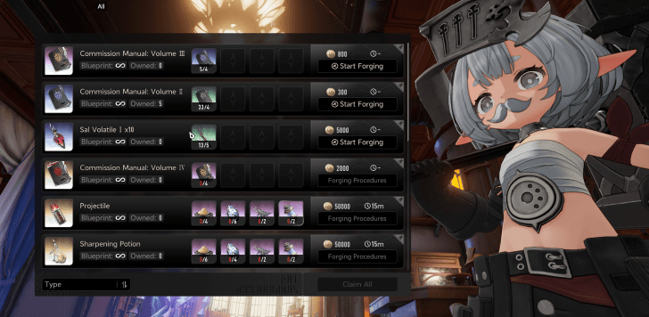 Duet Night Abyss - Forging