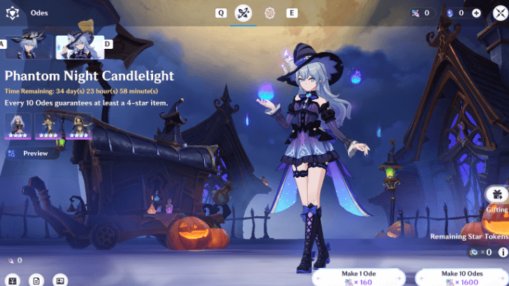 Genshin - Invitation to Wonderland - Make 10 Odes