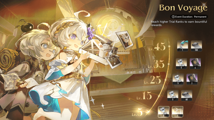 Bon Voyage Event Page