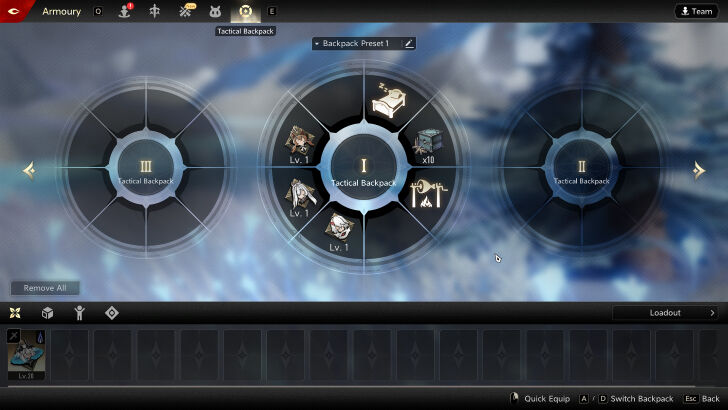 Backpack Equipped Combat Partners